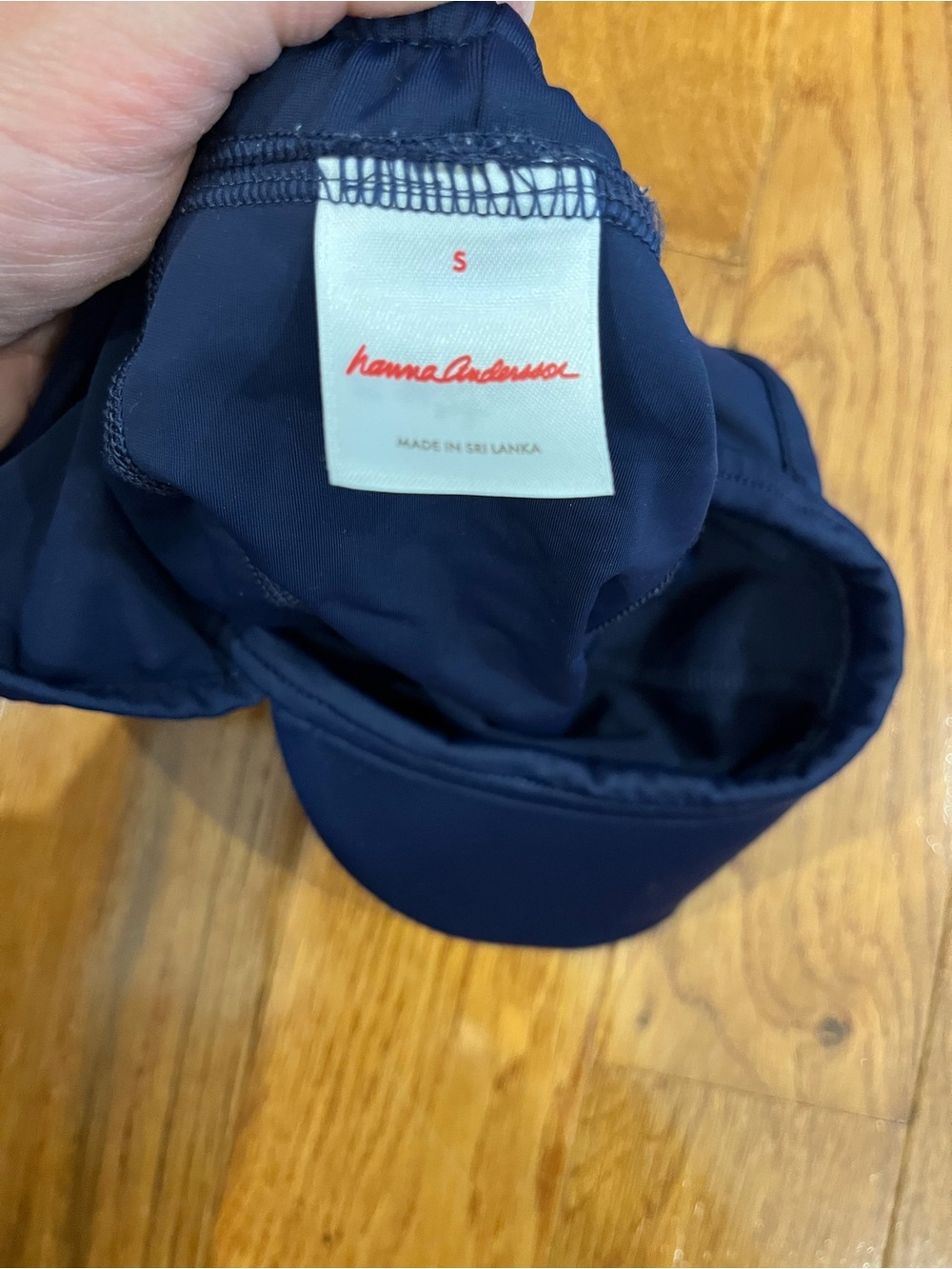 Hanna Andersson baby Navy Sun Protection Hat - Picture 4 of 4